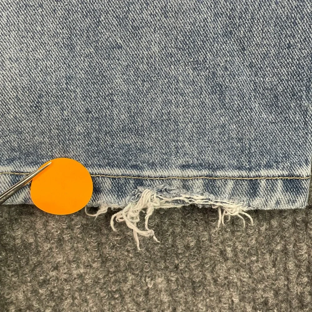 Old Navy Painters Pants Reissue Girls 10 Blue Denim Carpenter Jeans Straight Leg